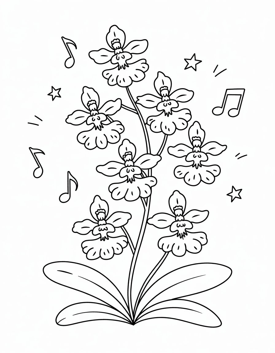 Dancing Lady Orchid